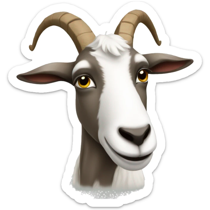 Goat sticker