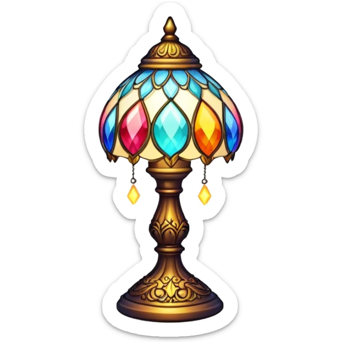 Fairy lamp sticker
