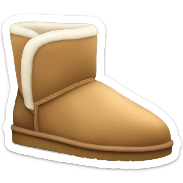 ugg slippers sticker