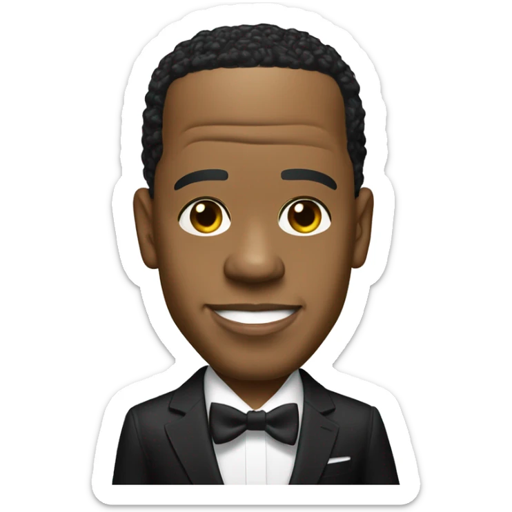 Iconic-style Candid Likeness Jay-Z:

A confident mogul in sleek attire, often with a subtle smirk and watchful eyes. Known for his composed charisma and commanding presence, exuding effortless authority. sticker
