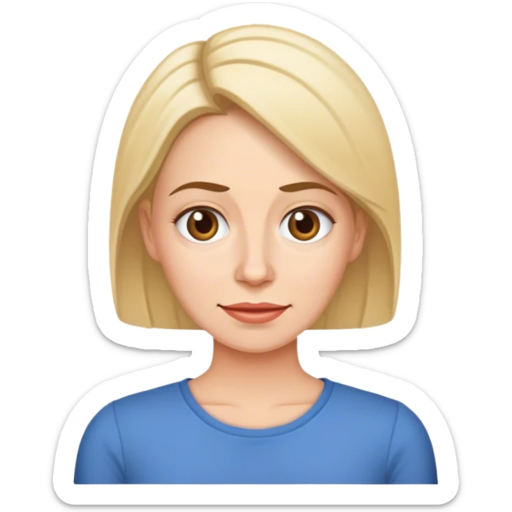 emma, 38 year old mom. the overwhelmend family organiser. digital marketing manager sticker