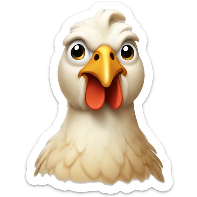 chicken sticker