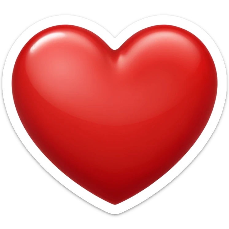 I want to customize a heart emoji which I want to use as sticker in my keyboard for all the apps sticker