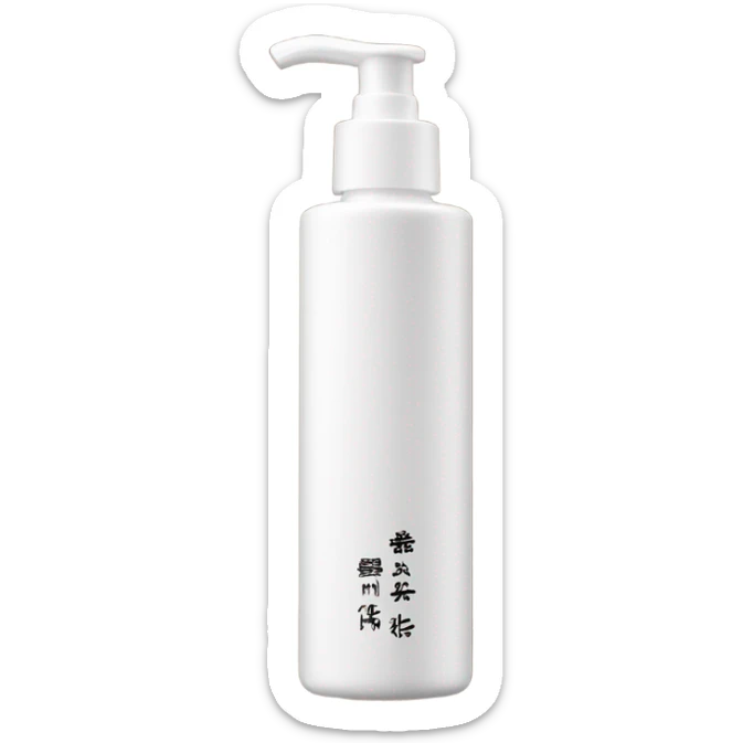slim and tall brown beauty of joseon oil cleanser bottle with white chinese label and white pump sticker