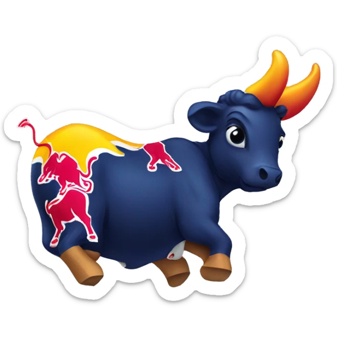 Red bull sticker