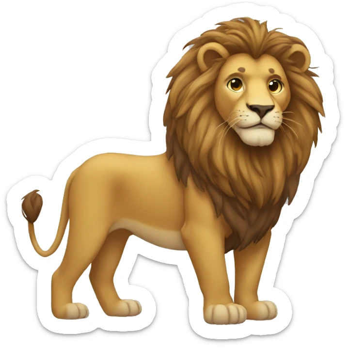 LION sticker