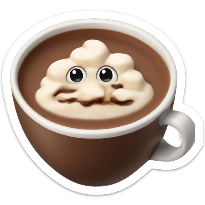 Hot chocolate  sticker