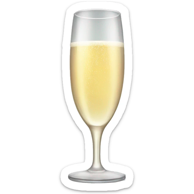 Champagne glasses  sticker