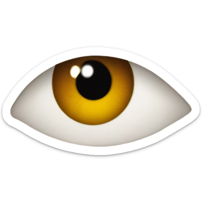 eye twitching  sticker