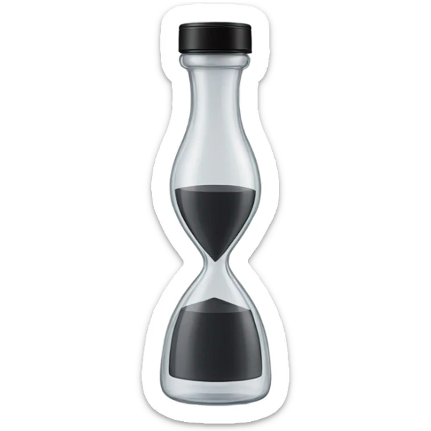 body wash in tall grey hourglass bottle that’s skinny in the middle only with black flip lid  sticker