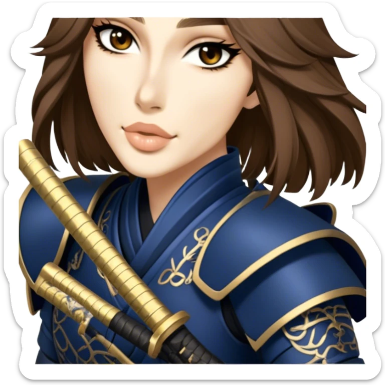 Samurai Strategist sticker