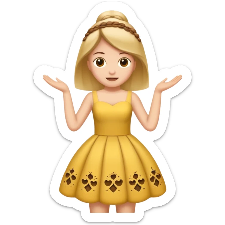 tanzende Person mit Musiknoten um sich herum, fröhlicher Gesichtsausdruck sticker