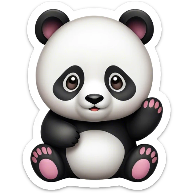 Panda sticker