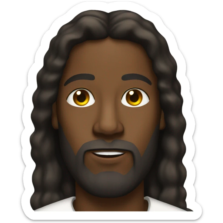 Black Jesus sticker
