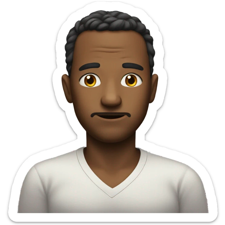 Side eye emoji sticker