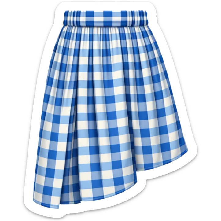 Generate a lungi emoji “ The lungi is a clothing similar to the sarong that originated in the Indian subcontinent. ” longer and make it look like the one Like the one in picture. Just the lungi with no person  sticker