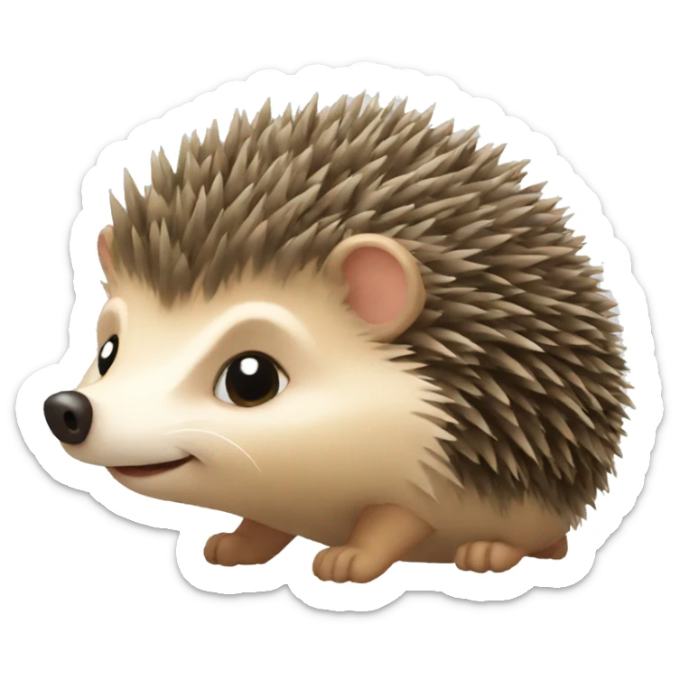 hedgehog sticker