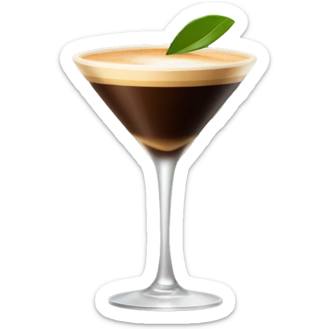 Espresso martini sticker