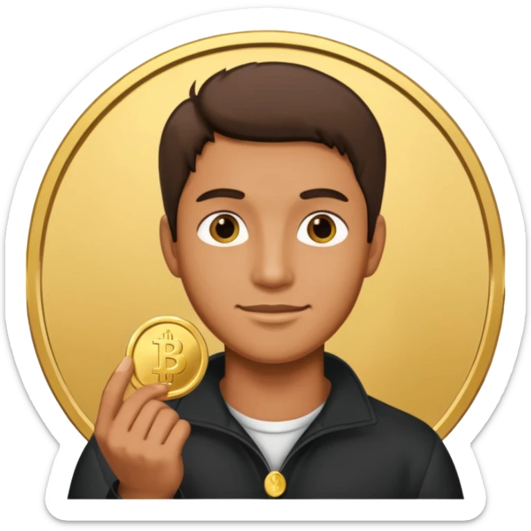 Just like the fourth one but with a coin in his hand instead of that weird shaped sticker