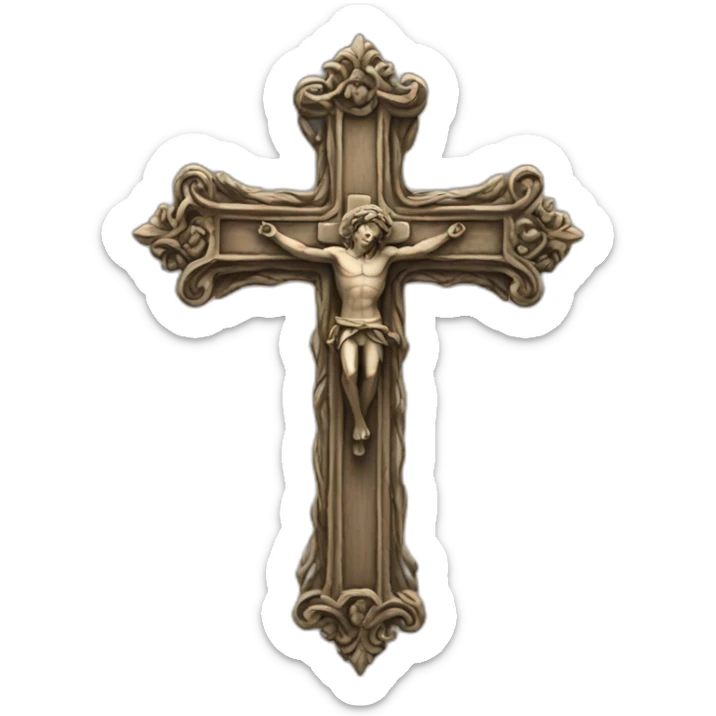 cross sticker