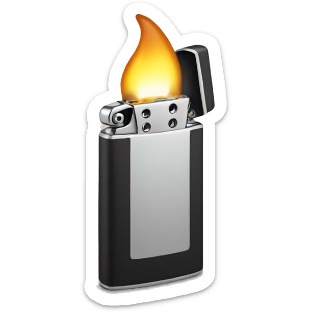 Lighter sticker