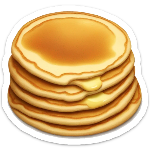 Pancake sticker