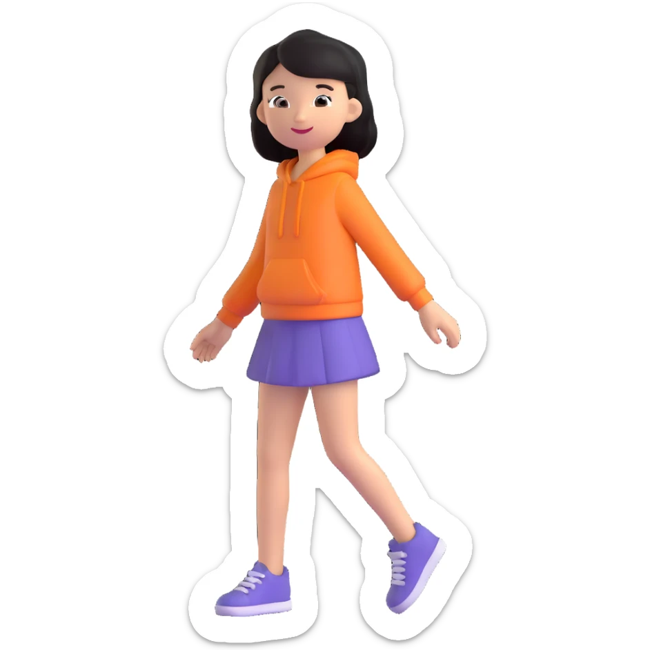 beautiful girl sticker