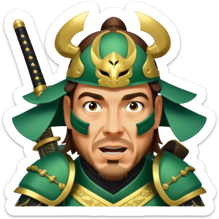 Samurai Guardian sticker