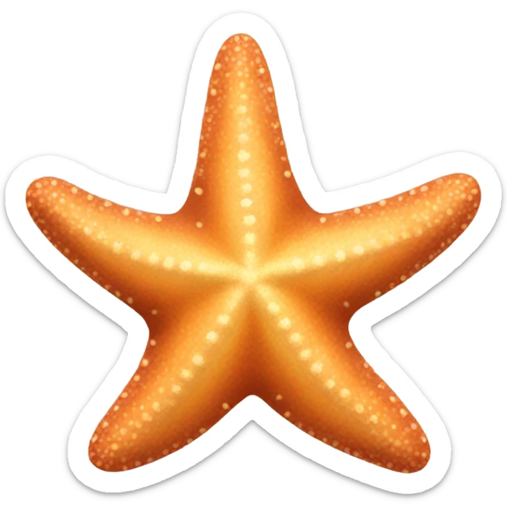 Starfish sticker