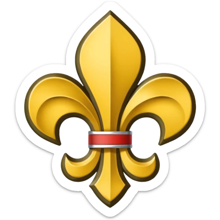 A sign of scouts regiment in the attack on titan anime sticker