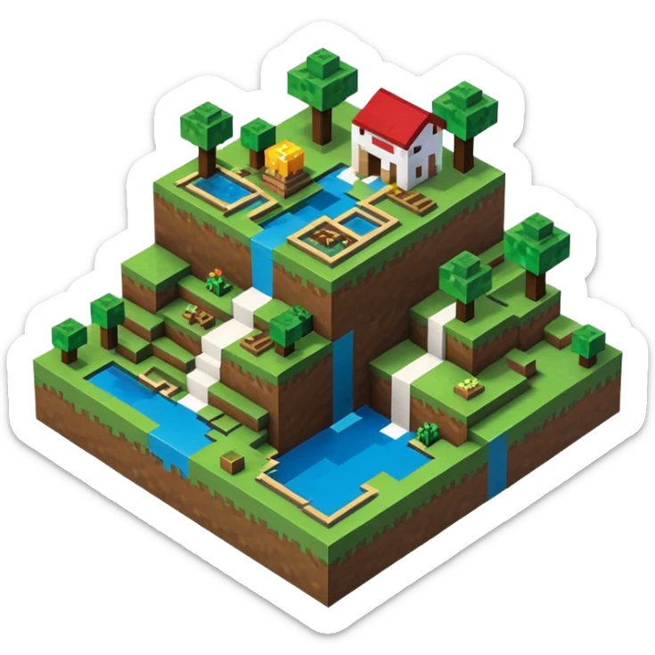 Minecraft sticker