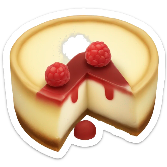 Cheesecake sticker