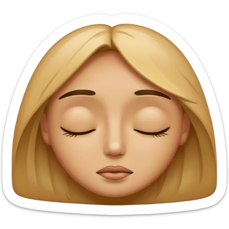 👁️ give me a version of the eye emoji at the begining of this prompt, but the eye is closed
the 4th thing you generated in the most recent generation... yes that is an example of a human face with eyes closed now give me a single eye that is closed as an emoji

 sticker