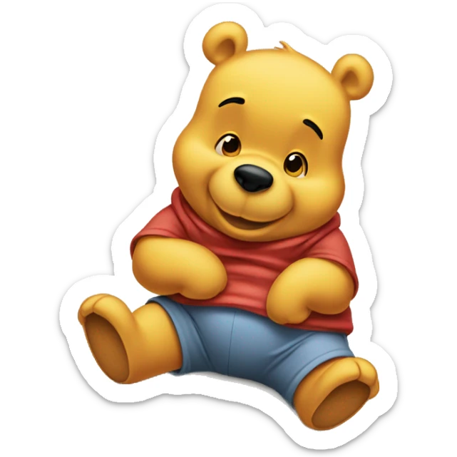 Winnie the pooh sticker