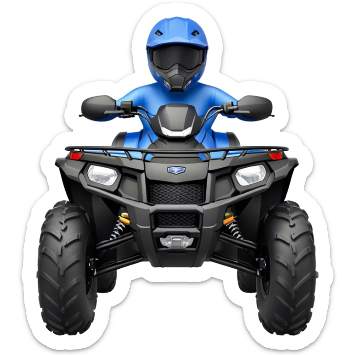 ATV - Polaris Sportsman 570 (Model Year: 2022) (Iconic colour: Black) sticker