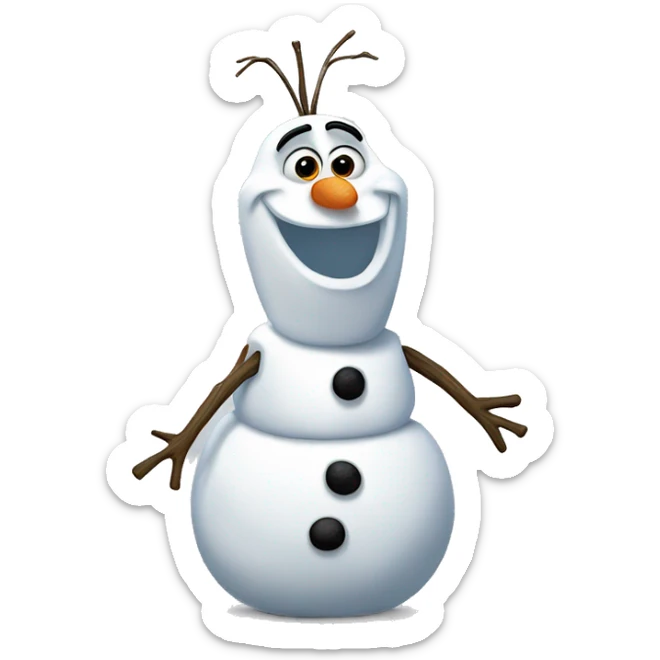 Olaf sticker