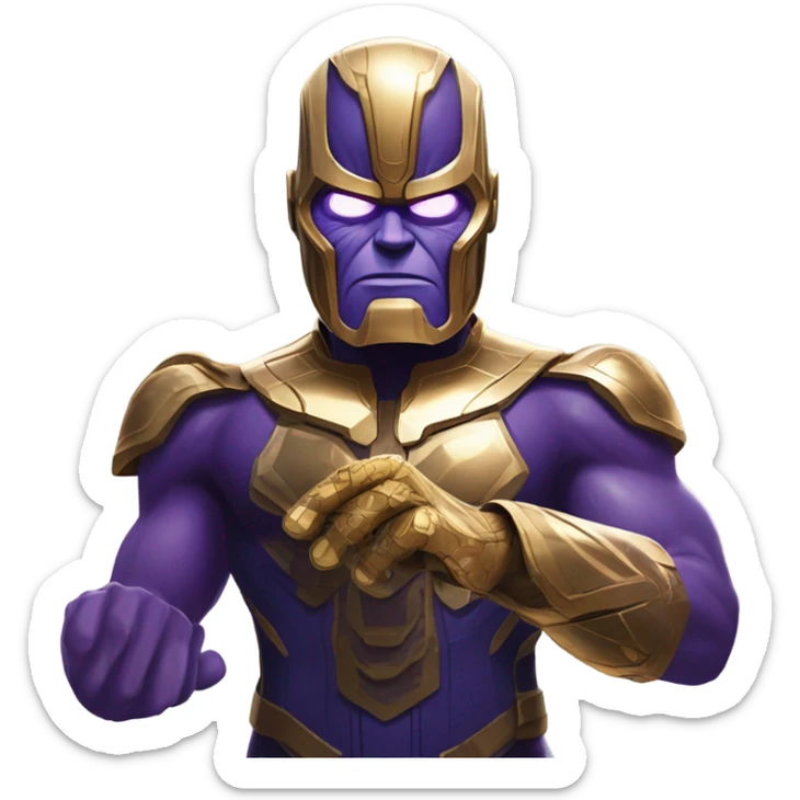 Thanos squid game 2 (230) sticker