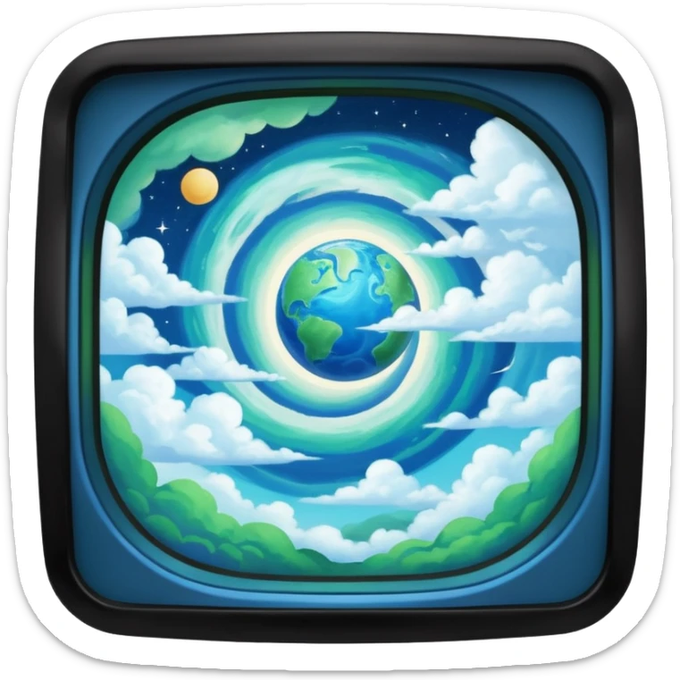 góc nhìn từ cửa sổ của tàu vũ trụ nhìn xuống trái đất

















 sticker