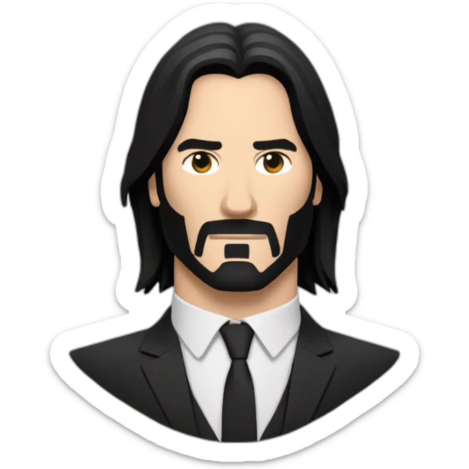 john wick  sticker