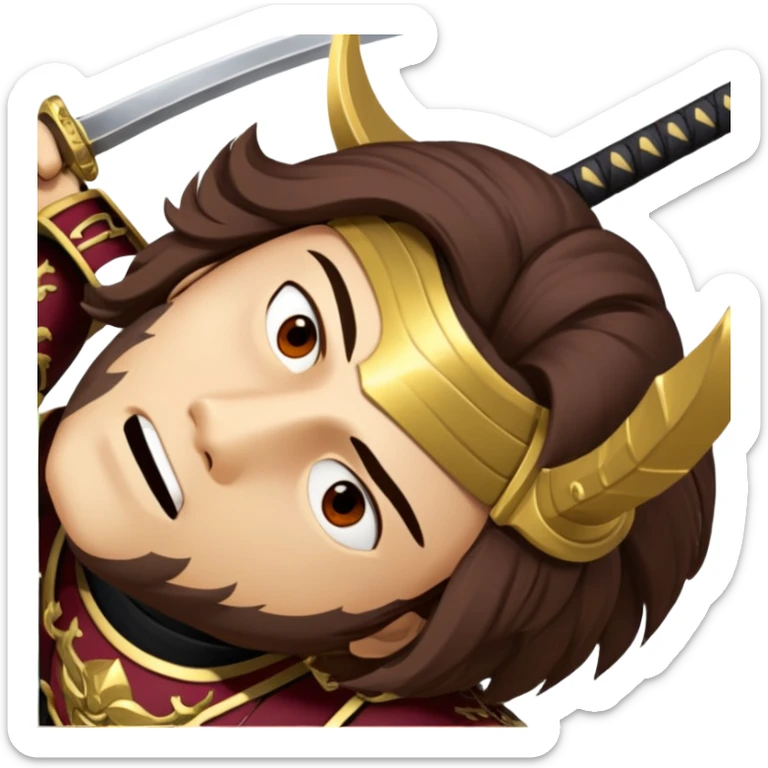 Samurai Leader sticker