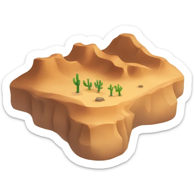 Desert  sticker