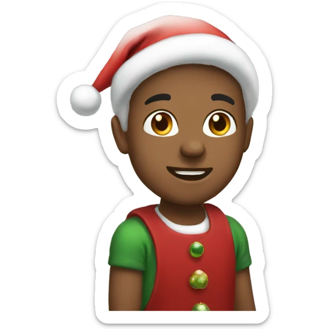 Christmas sticker