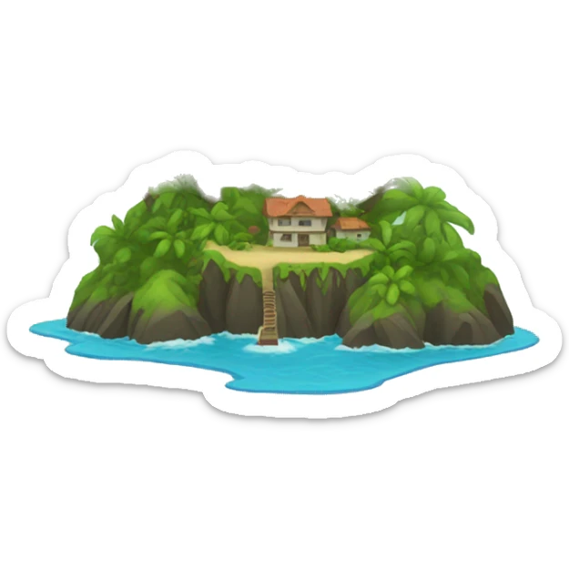 ISLAND sticker