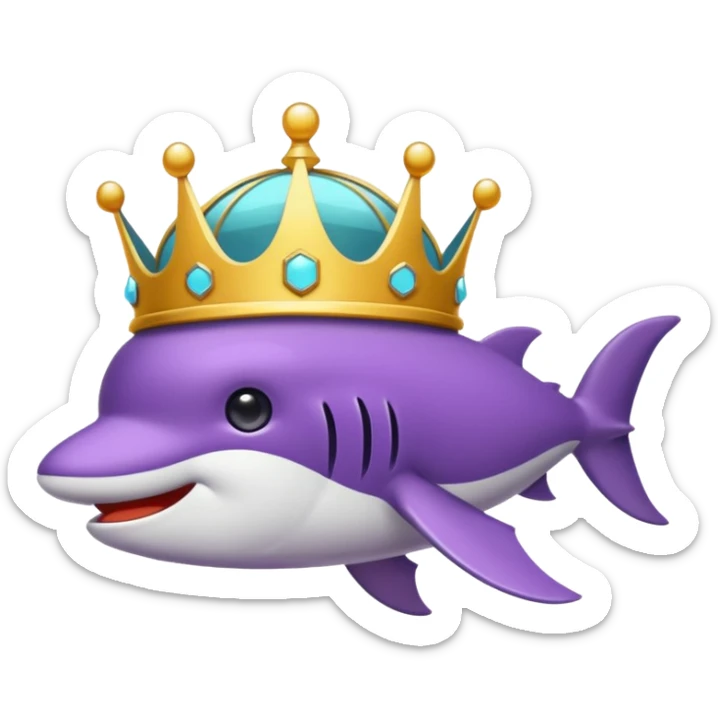 Emblema de sub para Twitch que sea una corona chula para recibirla a los 4 meses sticker