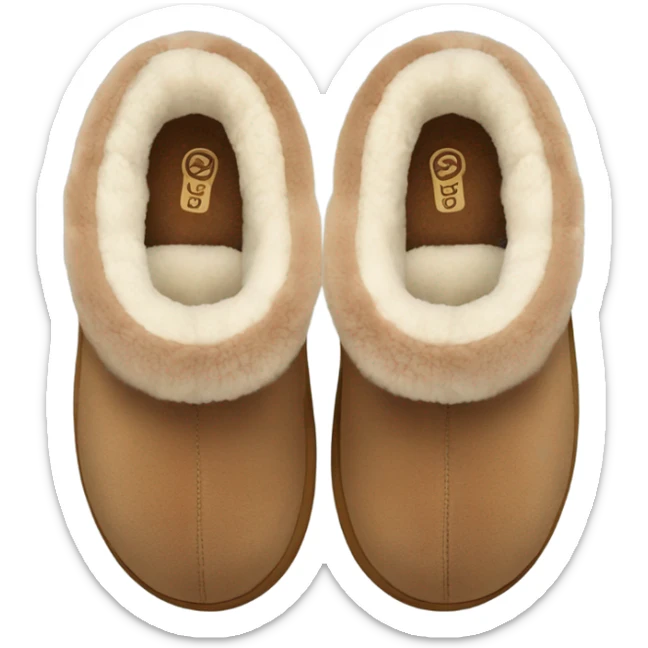 UGG slippers  sticker