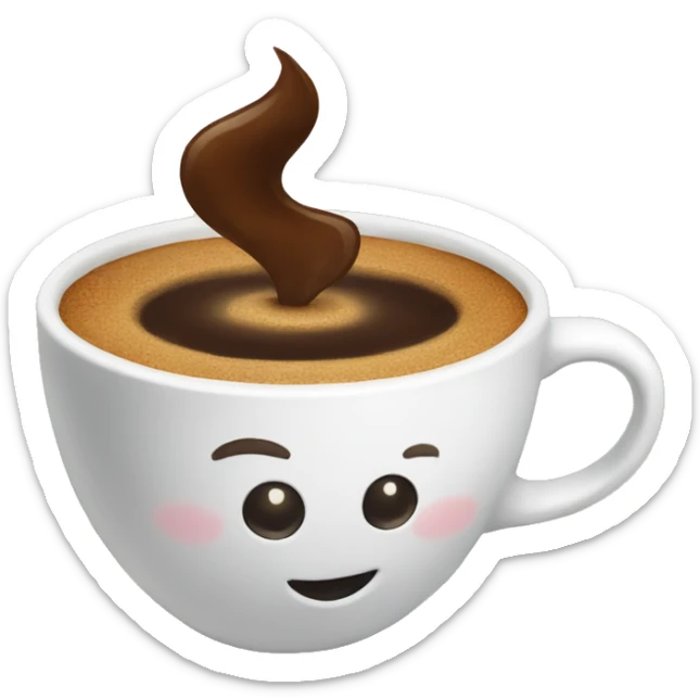 Coffe sticker