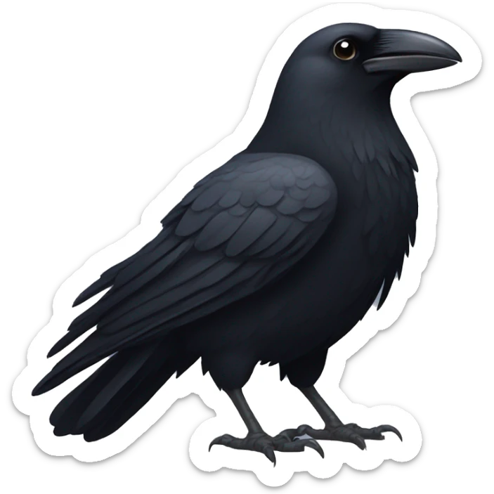 Crow  sticker