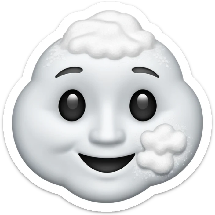 Happy face Cocaine  sticker