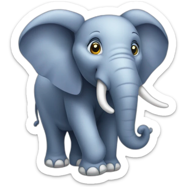 Éléphant sticker