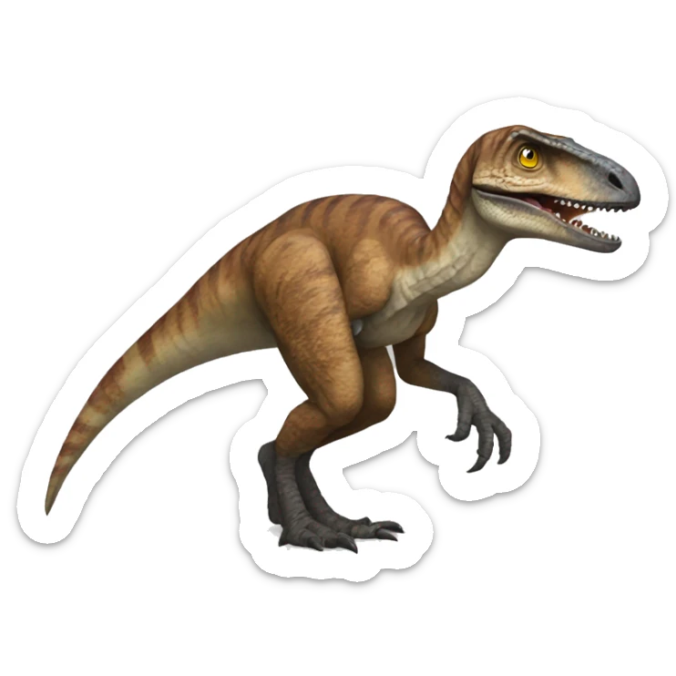 Velociraptor sticker